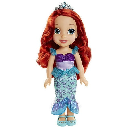Disney Princess Ariel Toddler Doll - Bright Red