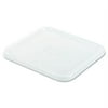 Rubbermaid Small - Food storage container lid - square - white (pack of 12)