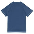 thumbnail image 6 of FORMRS Boys Rash Guard with Short Sleeves UPF 50+ Swim Shirts Sizes 3-12T, Pink Jellyfish, 6 of 6