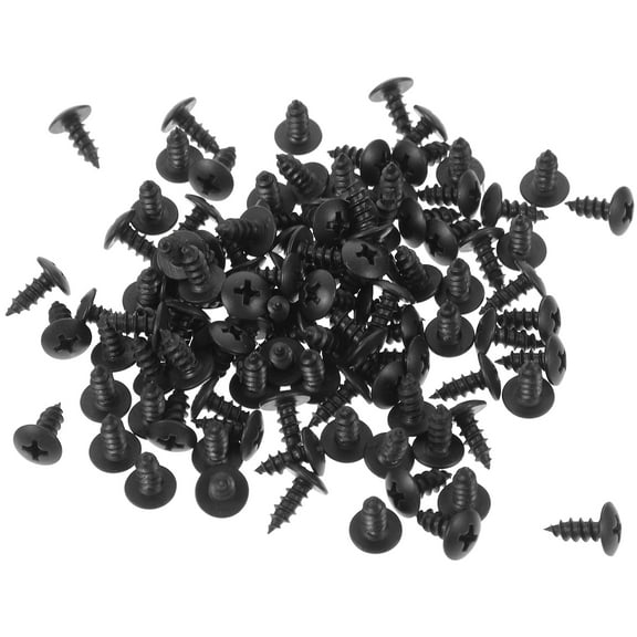 100 Pcs Wood Screw Small Screws for Furniture Self Tapping Metal Household Miniature Fasteners