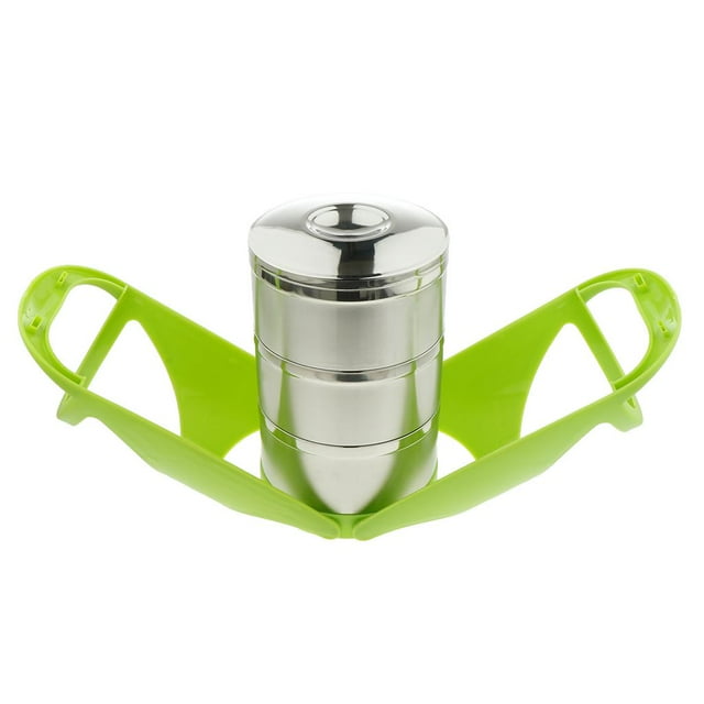 Set de Tenedor Compartimiento Aislado Accesorios de Deportes Acuáticos Aire Libre Acampada Soledad Estuche de acero inoxidable para el almuerzo