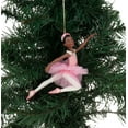 thumbnail image 3 of Resin African American Ballerina Christmas Ornaments Set of 2 Multicolor, 3 of 7
