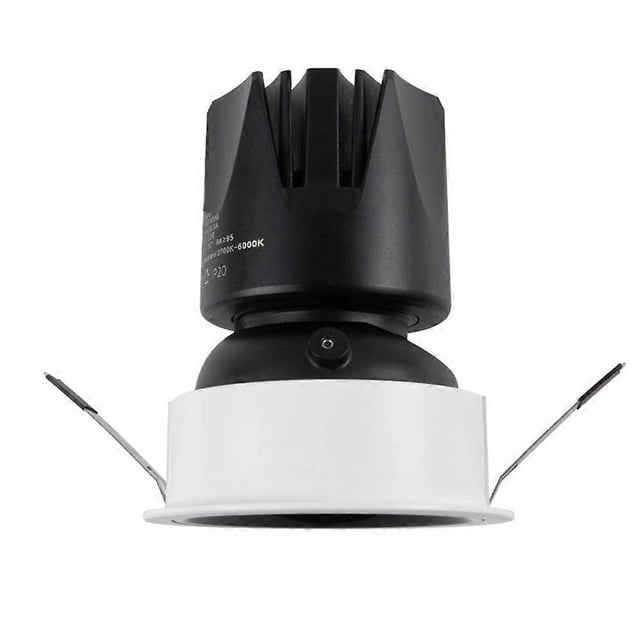 Tuya Zigbee Smart Dimming Spotlight 12W LED Spotlight Anti-Glare Dimmable Ceiling Light Recessed Ang
