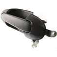 thumbnail image 2 of Exterior Door Handle Compatible with 2000-2001 Mazda MPV Rear, Driver Side Textured Black, 2 of 3