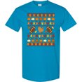 thumbnail image 3 of Inktastic Ugly Thanksgiving Sweater Design with Turkey and Football T-Shirt, 3 of 5