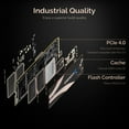 thumbnail image 7 of Sabrent ROCKET - SSD - 2 TB - internal - M.2 2280 - PCIe 4.0 x4 (NVMe), 7 of 7