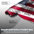 thumbnail image 4 of Big Gaming Mouse Pad, Extended 35.4" X 15.75" in Desk Pad for Keyboard and Mouse, Computer Keyboard Mouse Mat 3mm Thick XXL Rubber Mousepad for Laptop Gamer, Eagle American Flag, 4 of 6