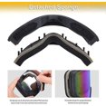 thumbnail image 3 of Gafas de esquí para mujeres y hombres, gafas de snowboard, gafas de nieve, gafas de esquí con protección UV OTG para usuarios de anteojos, gafas de snowboard antivaho, gafas de esquí, 3 of 5