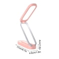 thumbnail image 3 of Dvkptbk table lamp LED Desk Lamp for Office Home Battery Operated Lamp Rechargeable Lamp Foldable Portable Light LED Desk Light Strip 3 Brightness Dimmable Small Desk Lamp, 3 of 7