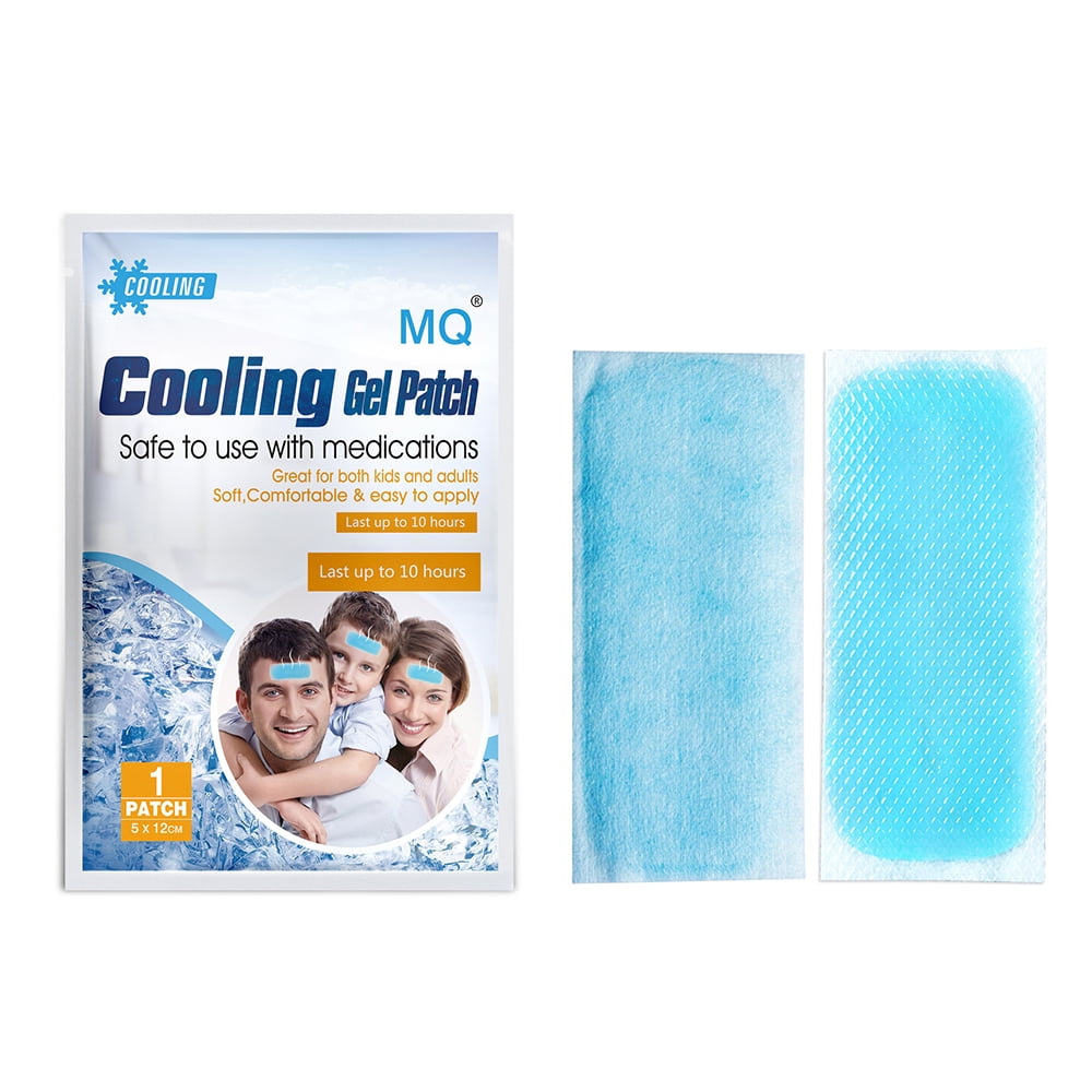 Baby Cooling Fever Discomfort Instant Cooling Soothe Pain Lower Temperature  Cool Headache Pad Fever Down Plaster