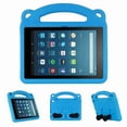 thumbnail image 1 of Dteck Case For All-New Kindle Fire HD 8 Tablet and Fire HD 8 Plus Tablet (10th Generation,2020 Release), Anti-Drop Shock Proof Light Weight Convertible Handle Kickstand Cover, Blue, 1 of 5