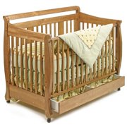 Storkcraft - Lennox Stages 3-in-1 Crib, Oak