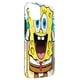 thumbnail image 3 of Funda para iPhone 15+ con diseño de Bob Esponja y salpicaduras de pintura, 3 of 3