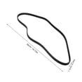 thumbnail image 2 of unbranded Accesorio Cinturón De Motor Negro V Ribbed Serpentina Para Vehículos, 2 of 7