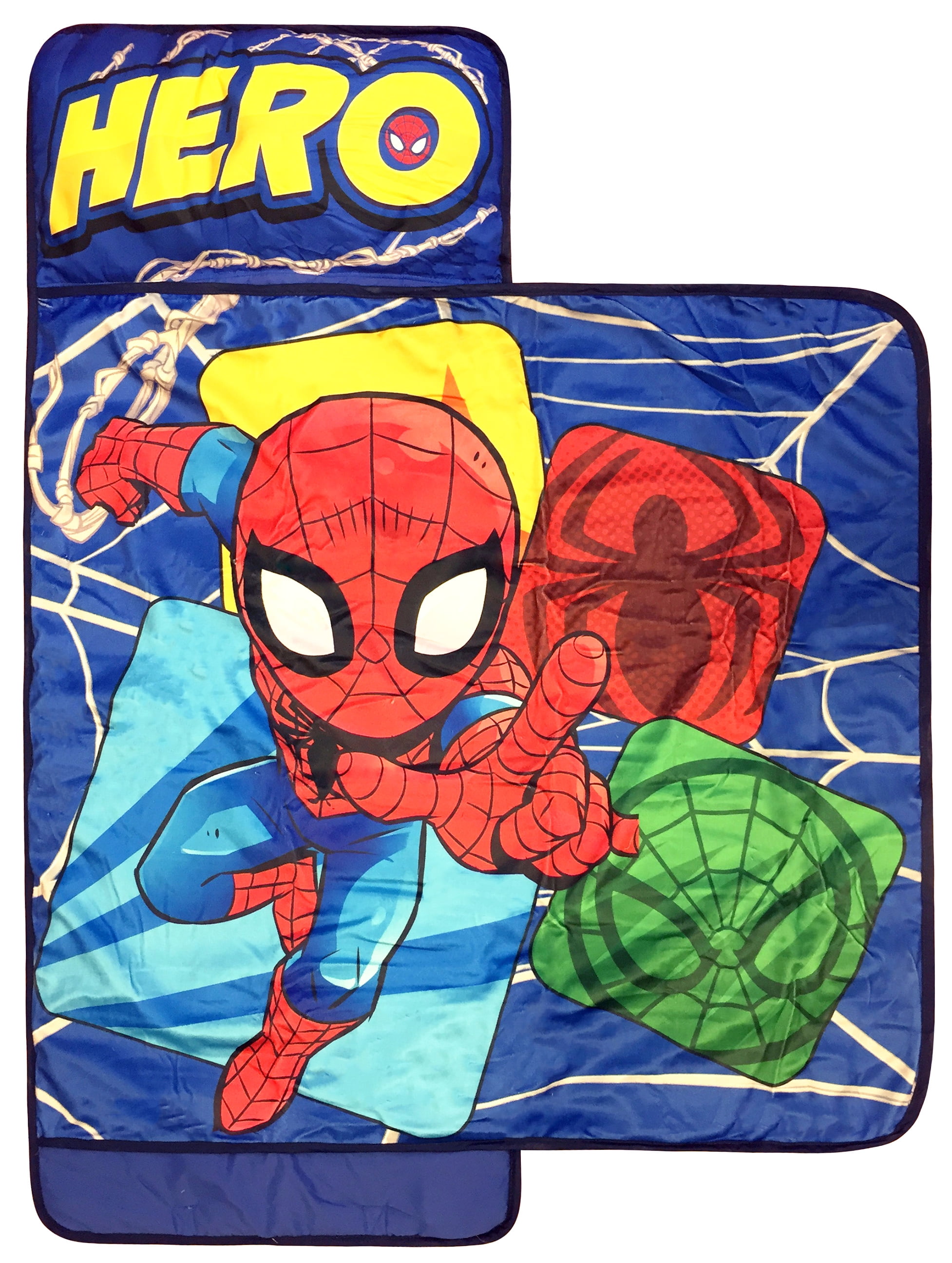 Spiderman Spidey Squares Toddler Nap Mat