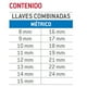 thumbnail image 3 of Juego Llaves Combinadas Matraca Pulido Espejo 19Pzs Urrea, 3 of 3