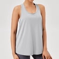 thumbnail image 4 of Workout Tank Tops Woman Lightweight Breathable Loose Fit Scoop Neck Racerback Sleeveless Shirt Athletic Yoga Gym Tanks, 4 of 6