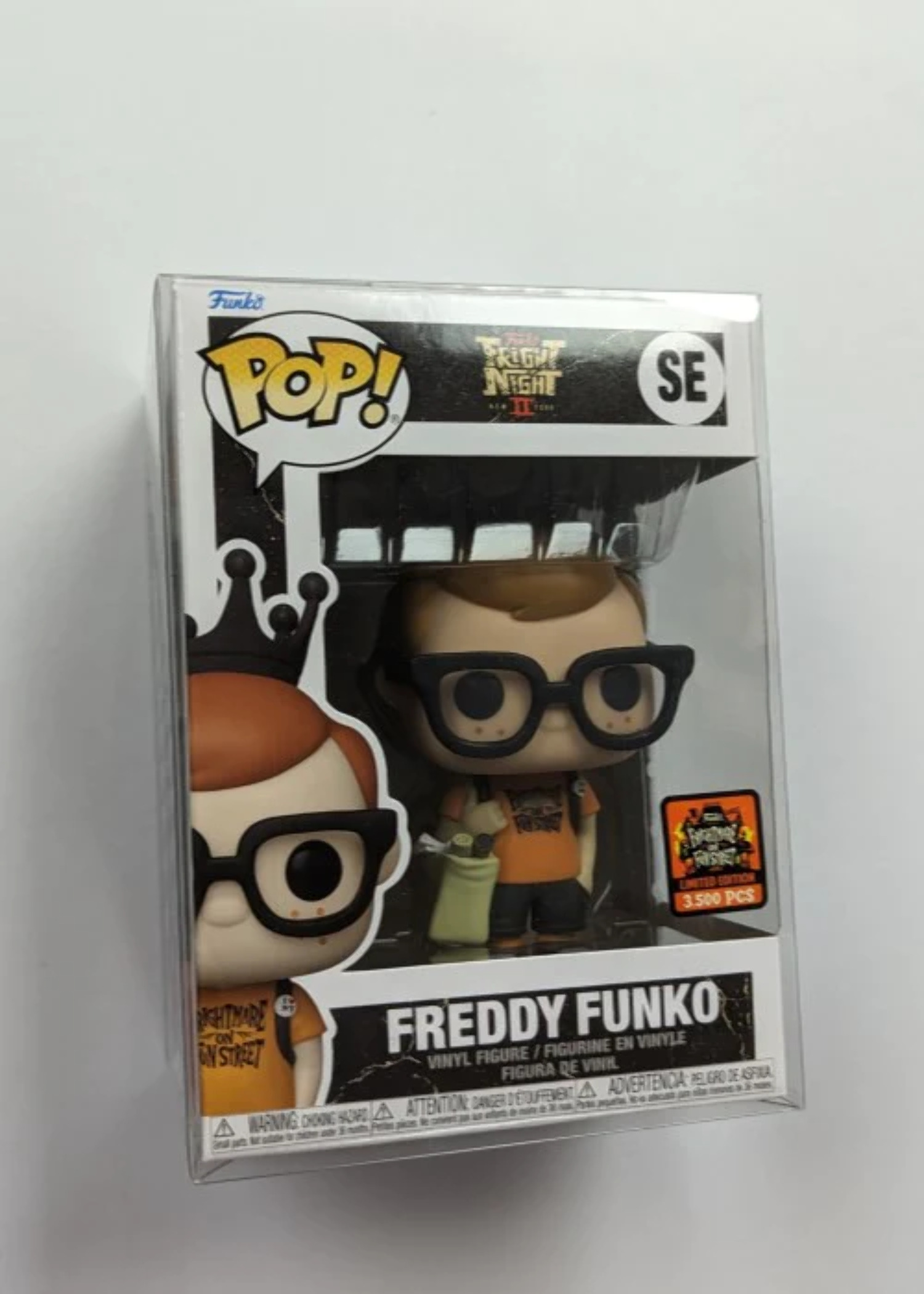 Funko POP! Night Freddy Funko on Fun Street' Special Edition NYCC Limited 3500 - Walmart.com