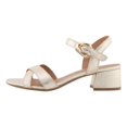 thumbnail image 2 of Sandalias Tacon Aerosoles Mujer Dama Cinzia Dorado Elegante dorado 25.5 MX, 2 of 6