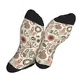 thumbnail image 5 of Pofeuu Squirrel In The Forest Print Crew Socks, Adult Running Hiking Socks for Youth and Adult, 5 of 7