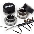thumbnail image 4 of Sistar Gel Pot Liner Ultra Smooth Eyeliner Silky Intense Black Glitter and Dark Brown, 4 of 4