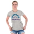 thumbnail image 4 of Mermaids are Better Than People Funny Womens Slim Fit Graphic Tee Brisco Brands M, 4 of 5