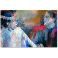 thumbnail image 1 of Trademark Fine Art "Frankenstein and His Wife" Can, 1 of 6