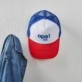 thumbnail image 3 of CafePress - Greek Flag Opa1 - Adjustable Unisex Printed Trucker Hat with Mesh Back, 3 of 10