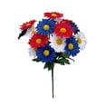 thumbnail image 2 of Independence Day 4Th Of July 250 Anniversary Flag Red, White Blue 1 Bundles Artificial Flowers Outdoor Flowers , Uv Resistant Shrubs for Hanging Garden Porch Window Box, 2 of 9