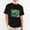 Black1, variant on World and Cup Soccer T-Shirt, Sports Themed Birthday Party Holiday Family Matching Tee, OdeJous Black T-Shirt S