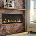 thumbnail image 2 of Dimplex 500002573 50 in. Ignite Evolve Built-in Linear Electric Fireplace with Tumbled Glass & Driftwood Media, 2 of 9