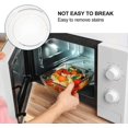 thumbnail image 2 of Microwave Glass Tray Microwave Glass Turntable Replacement Flat Bottom Glass Tray 24.5cm/9.6inch (Flat Bottom), 2 of 5