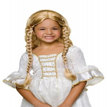 Rubie's Fairy Tale Princess Child's Costume Wig, Blonde