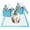 A, variant on 20/50/100pcs Pet Specific Diaper, Rabbit Pee Pads, Cage Urine Isolation Pad for Rabbit Guinea Pig Cat Puppy or Other Small Animals.