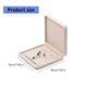 thumbnail image 3 of Velvets Jewelry Organizer Stylish Storage Box for Necklace Rings Earrings Bracelets Gift for Weddings and Anniversaries Red, 3 of 4