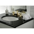 thumbnail image 2 of Kingston Brass KS4462RX Belknap Widespread Bathroom Faucet with Brass Pop-Up, Polished Brass, 2 of 8