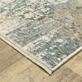 thumbnail image 3 of Woven Trends Kansas - HAY08 - Modern Style, Abstract Pattern, Stain & Fade Resistant, Living Room, Entryway, Office, Low Pile Polyester Runner Rug in Beige - 2' x 8', 3 of 3