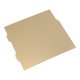 thumbnail image 1 of Placa De Construcción Para Impresora 3D, Placa De Acero Con Lecho Calentado, Adherencia Fuerte, Flexible, 184 X 197 Mm, Doble Cara Dorada Para Impresoras 3D, 1 of 7