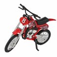 thumbnail image 1 of Modelo De Motocicleta De Simulación De Aleación, Fundido A Presión Con Juguete Deslizante, Vehículos Para Niños, Colección De Juguetes Simulados Para Regalo De Niños Noticed FN002442-00, 1 of 6