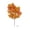 Yellow, variant on Artificial Maple Leaf Bouquet, Fall Decor, Autumn Garland, Table Centerpiece, Halloween Photography Props, Orange Yellow Red Plastic Foliage Bundle, 2Pcs
