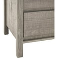 thumbnail image 4 of Camaflexi Baja 6 Drawer Dresser Solid Wood Dresser Organizer Storage Cabinet, Driftwood Gray, 4 of 7