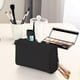 thumbnail image 1 of Bolsa de maquillaje de viaje, bolsa de cosméticos portátil, bolsa de mano para viajes, conciertos, hoteles, tocador Negro Rojo, 1 of 8