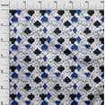 thumbnail image 3 of oneOone Cotton Poplin Twill Blue Fabric Poker Card Sewing Fabric By The Yard Printed Diy Clothing Sewing Supplies 56 Inch Wide, 3 of 5