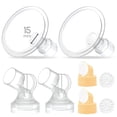 thumbnail image 1 of Kit de repuestos para extractor de leche Maymom con escudo mamario desmontable de 15 mm, 1 of 7