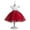 Red, variant on Godderr 3-12T Kids Toddler Girls Dresses Sequin Flower Girls Party Dress Host Performance Dresses Fly Fly Sleeve Wedding Party Gown