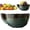 C, variant on Self Rotating Berry Bowl, 5.91x3.27 Inch Ceramic Swirling Berry Washing Bowl, Self Spinning Vortex Fruit Washer for Berries, Food Washing Supplies, Quick Drain Food Washing Supplies, Bright Blue