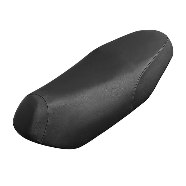 TABLZONE Waterproof Black Motorcycle Seat Cover Soft Ergonomic Saddle Pad with Adjustable Drawstring