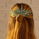thumbnail image 5 of Peine de cristal para novia, hecho a mano, brillante, decorativo, pinza para el pelo, accesorios para el cabello para boda jinwen Peine, 5 of 7