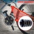 thumbnail image 4 of Amortiguador Amortiguador trasero de resorte de aleación de titanio para bicicleta amortiguador Universal para bicicleta al aire libre pieza para amortiguador Brompton Hugtrwg Para estrenar, 4 of 8