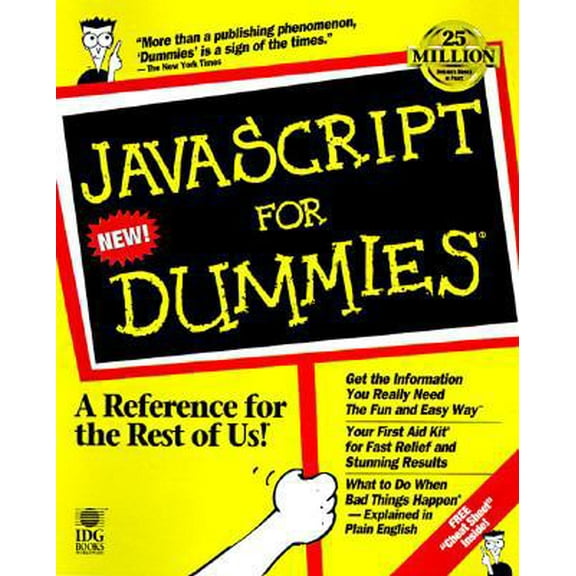 Pre-Owned JavaScript For Dummies? (Paperback) 0764500716 9780764500718